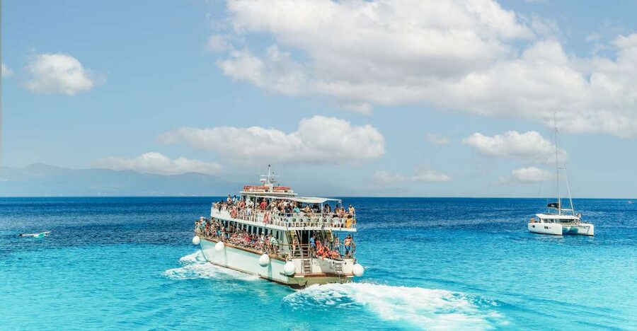From Corfu Island: Antipaxos & Paxos Blue Caves Boat Cruise - You’ll Love the Mix of Views, Swimming, and Paxos Village Time