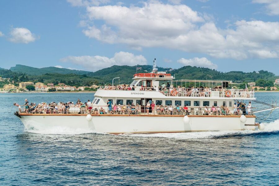 From Corfu Island: Antipaxos & Paxos Blue Caves Boat Cruise - Getting Your Sea Legs: Seating, Shade, and Why the Right Side Helps