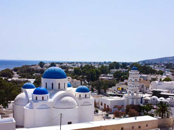 From Fira: Santorini Highlights Minibus Tour with Oia Sunset - Key stops and why they matter