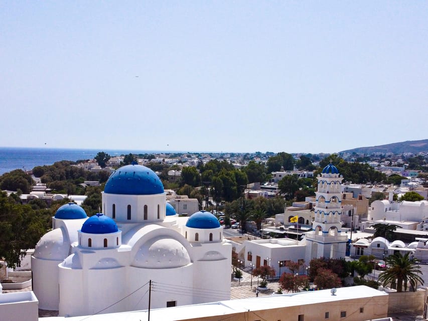 From Fira: Santorini Highlights Minibus Tour with Oia Sunset - Oia Village for sunset: narrow lanes and the right amount of wandering