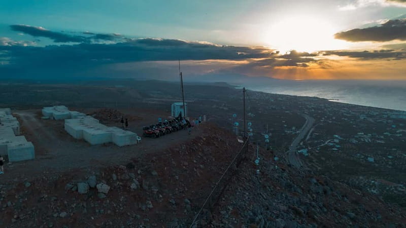 From Heraklion: Quad Safari Wild Crete Evening Tour - From Heraklion Pickup to Golden Hour Quads