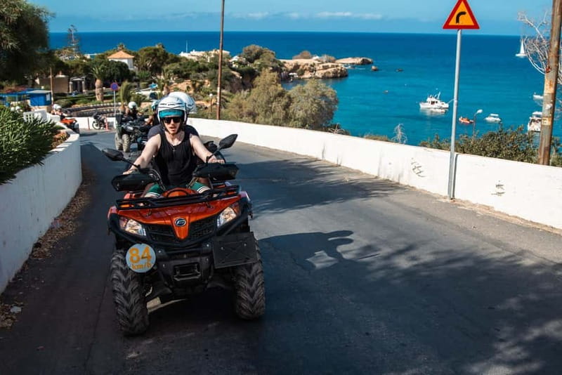 From Heraklion: Quad Safari Wild Crete Evening Tour - Skotino Cave Stop: Stalactites, Stalagmites, and a Quick Reset