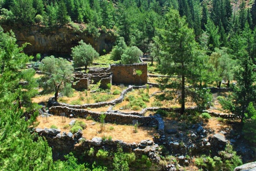 From Heraklion: Samaria Gorge & Agia Roumeli Hiking Day Trip - The exit at Agia Roumeli: beach reward with real sea air