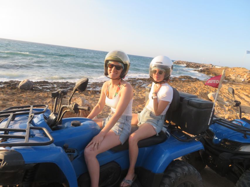 From Hersonissos/Malia: Guided Sunset Quad Safari - A Sunset-Focused Quad Safari From Malia and Hersonissos