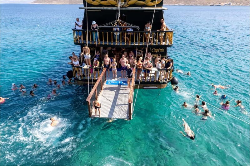 From Kos:A full day cruise in the newest luxury vessel! - The surprise stop: extra relaxation built into the schedule