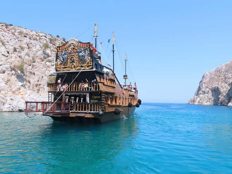 From Kos:A full day cruise in the newest luxury vessel! - The first sailing stretch: 40 minutes of getting oriented on the water