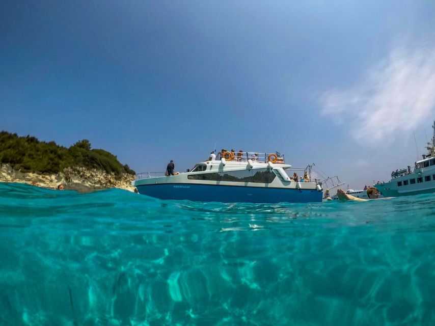 From Lefkimmi: Sivota,Blue Lagoon & Cave Cruise by Speedboat - Papanikolis Sea Cave, the WWII stop that is all about photos