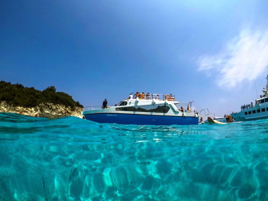 From Lefkimmi: Syvota, Blue Lagoon and Cave Sunset Cruise - Lefkimmi to Syvota by Boat: the Easy Way to Do This Coast