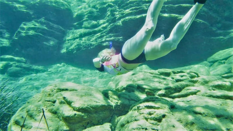 From Milopotas: Ios Island Scenic Snorkeling Cruise - Kolitsani and Pikri Nero: more water time, more variety