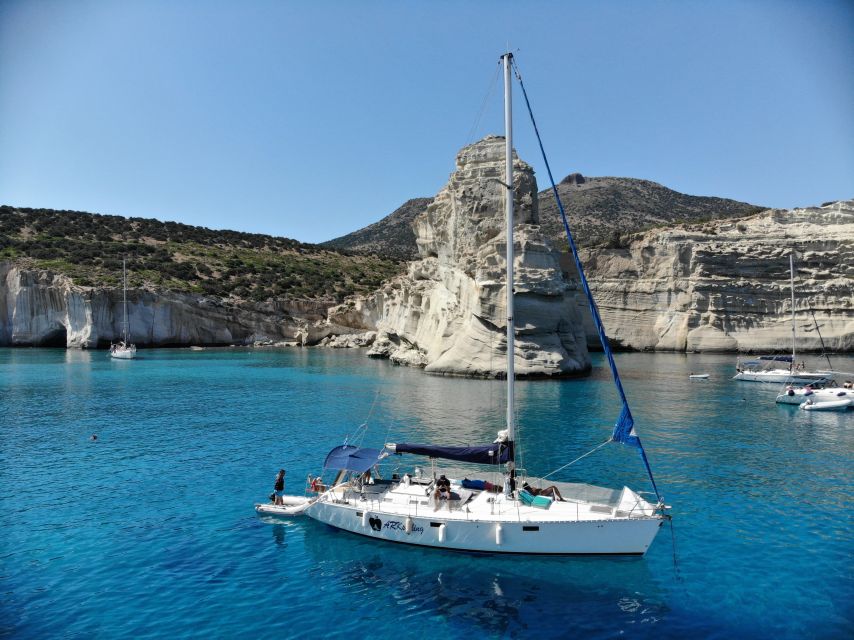 From Milos: Guided Day Cruise to Kleftiko With Lunch - Agios Dimitrios, sea shell spotting, and the final swim moments