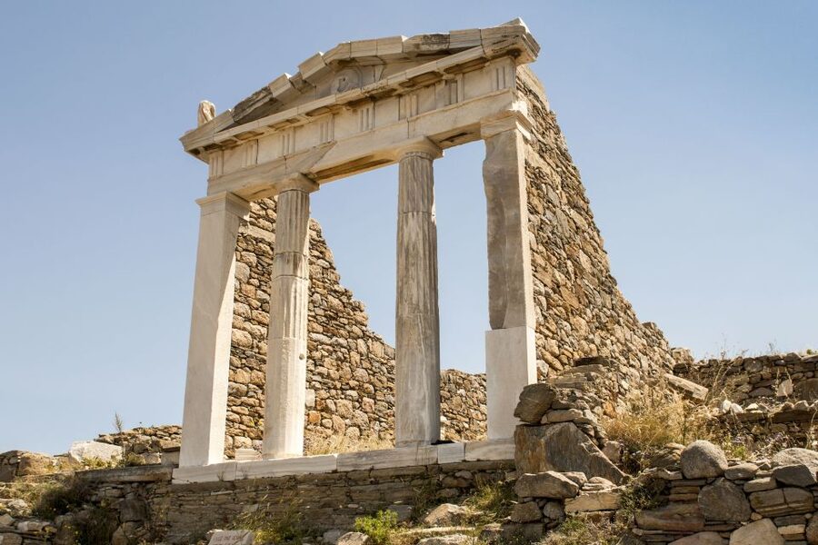 From Mykonos: Delos Archaeological Site Guided Evening Tour - Delos With a Guide: From Sacred Streets to the House of Dionysus