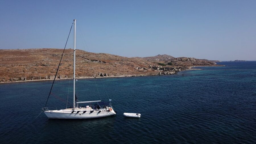 From Mykonos: Delos & Rhenia All-Inclusive Cruise with Lunch - Rhenia Island: Swimming, Snorkeling, and Standup Paddleboarding Time