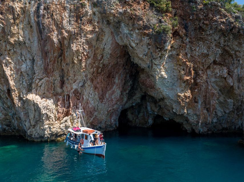 From Nidri: Marine Wildlife Cruise with Lunch and Swim Stops - Meganisi Vathy: the ice-cream pause that keeps the day balanced