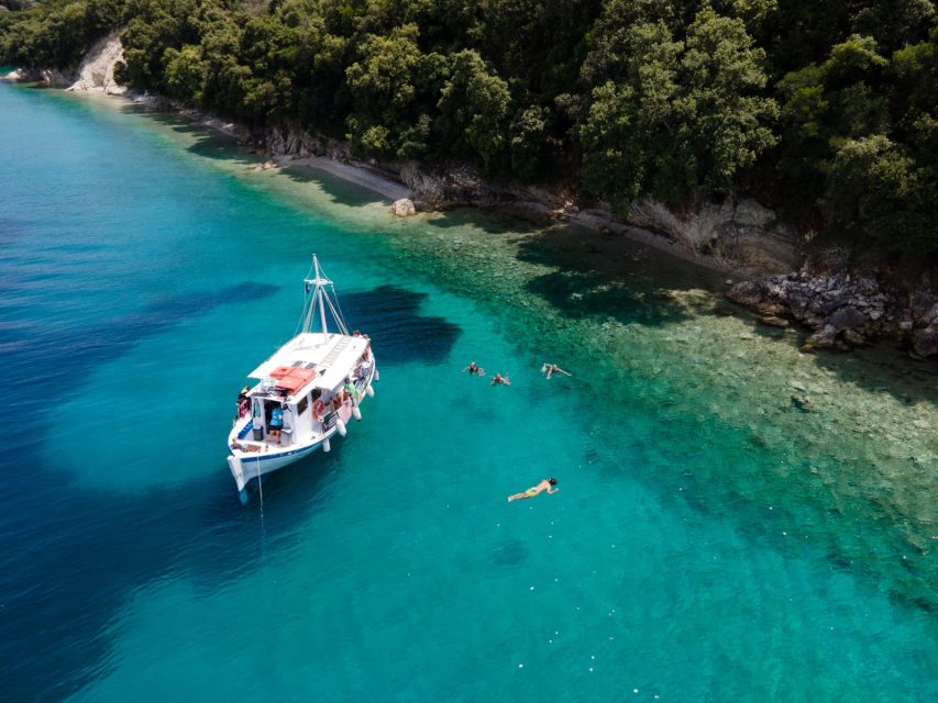 From Nidri: Marine Wildlife Cruise with Lunch and Swim Stops - What to bring and how to handle the jump-in snorkeling
