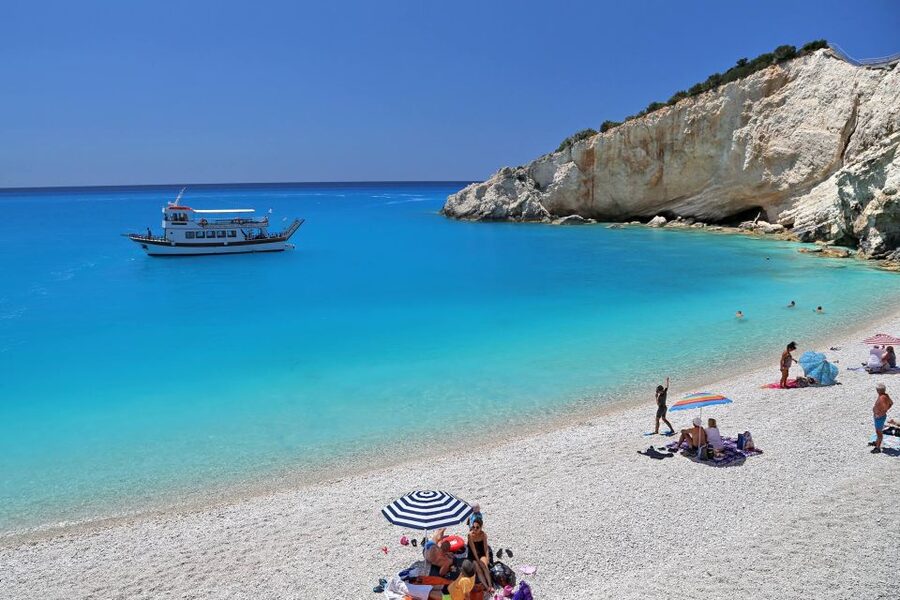 From Nydri: Boat to Kefalonia and Ithaki with Swim Stops - From Nidri port to Kefalonia and Ithaki, what the day really feels like