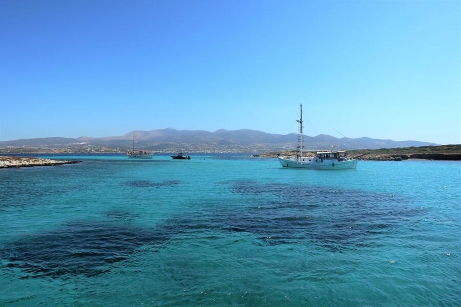 From Paros: Antiparos and Despotiko Full-Day Swim Cruise - Boat comfort, music, and group size: what it’s like with others