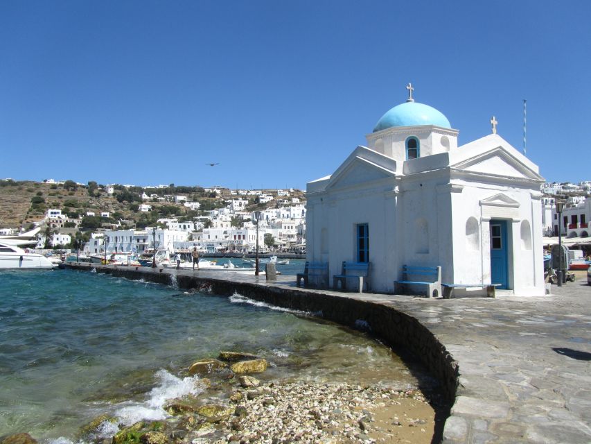 From Paros: Day Trip to Mykonos - Leaving Naoussa: the day starts with clear logistics