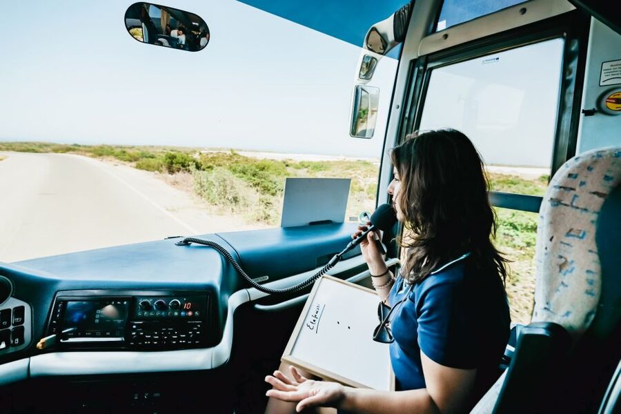 From Rethymno/Kavros: Elafonissi Pink Sand Beach Tour - The bus ride from Rethymno, and why the journey matters