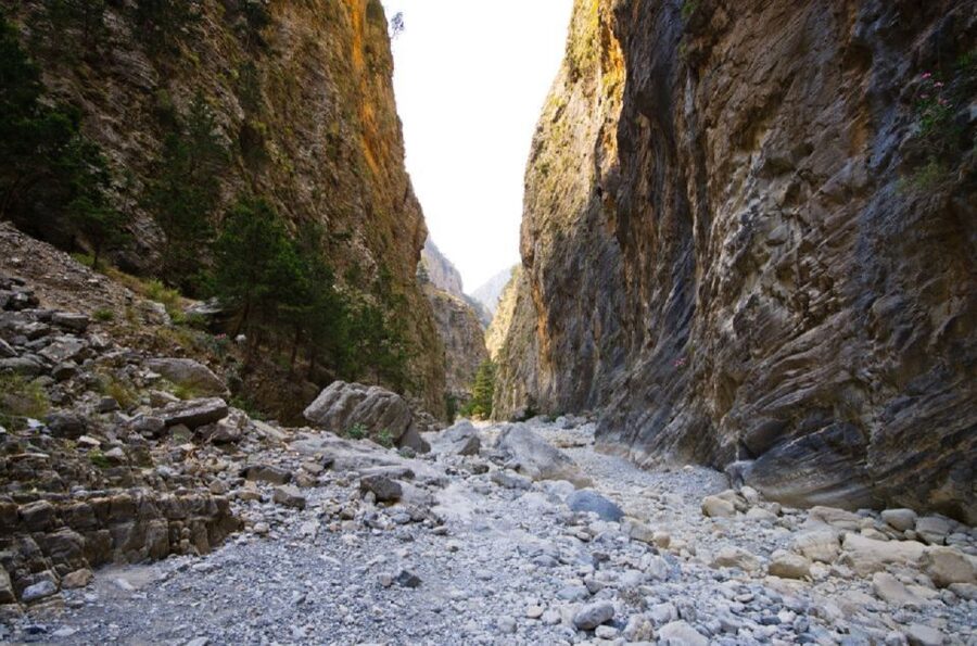 From Rethymno: Samariá Gorge Full-Day Hike - Agia Roumeli: swim in the Libyan Sea and choose your lunch pace