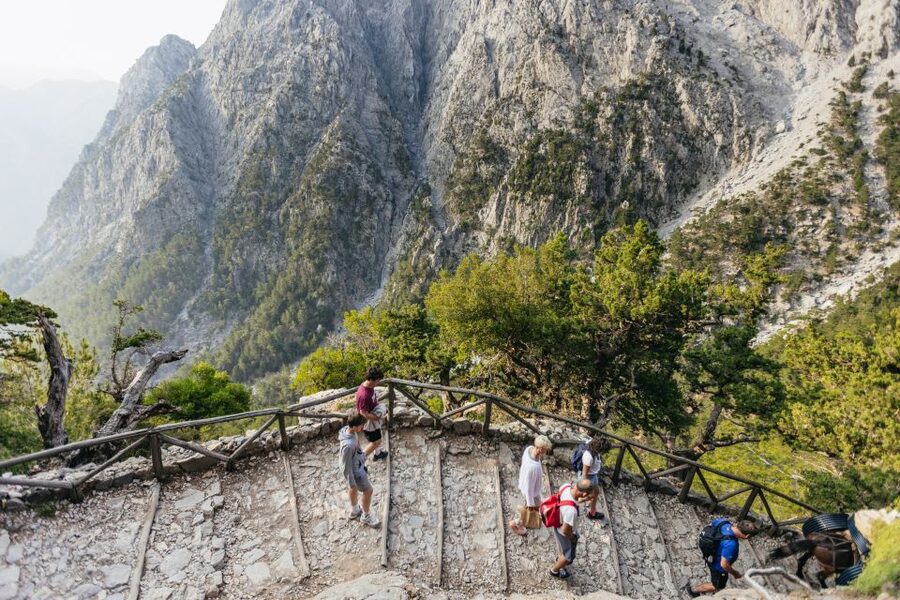From Rethymno: Samaria Gorge Full-Day Trek, Pickup & Guide - Pickup and the Omalos breakfast stop that actually sets you up