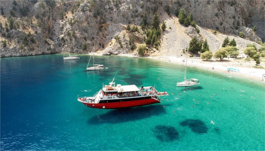 From Rhodes: Cruise to Symi Island and Saint George's Bay - St George Bay timing: why your minutes may vary