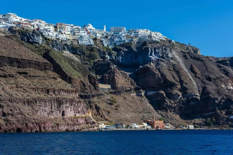 From Santorini: Volcano Cruise With Oia Sunset - Palea Kameni Hot Springs Swim, Sulfur Water Reality Check