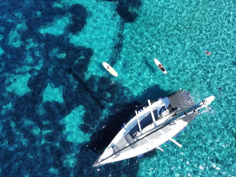 From Skiathos Marina: Yacht Sailing Day Trip with Lunch - Swim and Snorkel Stops Near Lararia or Tsougria Bays