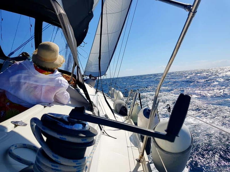 From Skiathos Marina: Yacht Sailing Day Trip with Lunch - Lunch in a Small Local Harbor, Traditional Taverna Included