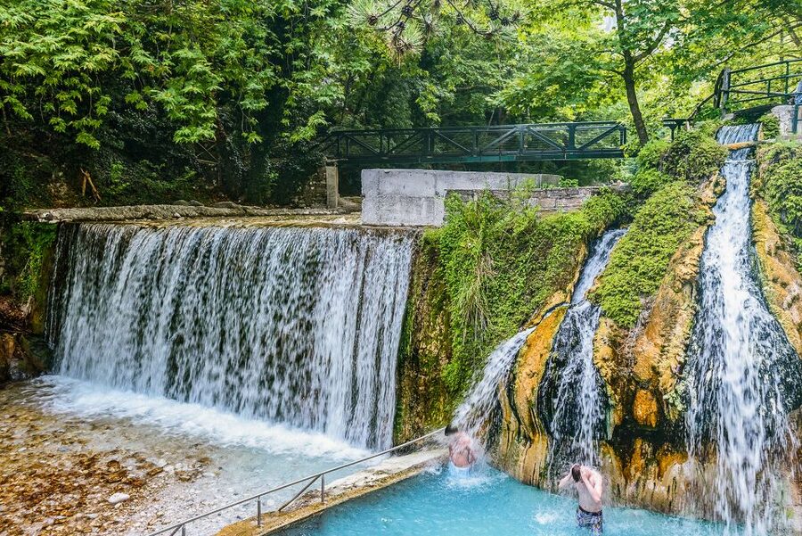 From Thessaloniki: Pozar Thermal Baths and Edessa Day Trip - Choosing Pozar’s pools and timing your soak