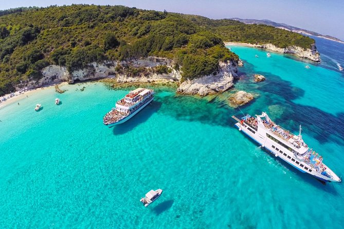Full-Day Boat Tour of Paxos Antipaxos Blue Caves from Corfu - Paxos west coast and the Blue Caves of Ipapanti and Ahai