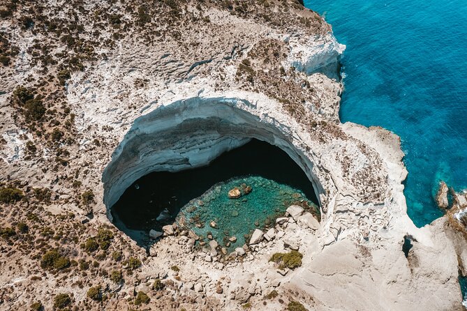 Full day sailing cruise on the West side of Milos island - Sikia Cave by Dinghy: A Weather-Dependent Wild Card