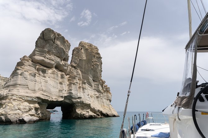 Full-Day Small-Group Cruise in Milos & Poliegos with Lunch - Kalogries Beach breakfast in a protected bay