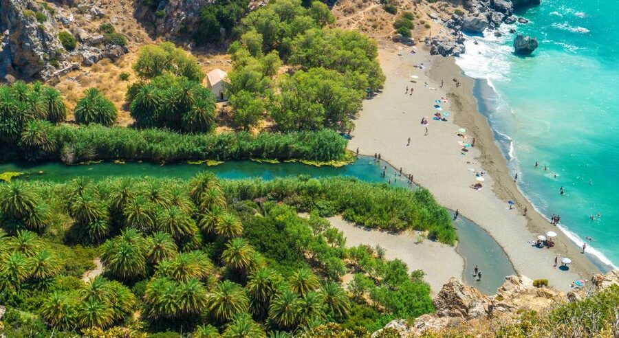 Georgioupolis: Preveli Palm Beach Day Trip by Bus and Boat - Plakias Village Free Time: A Real Break, Not Just a Photo Stop