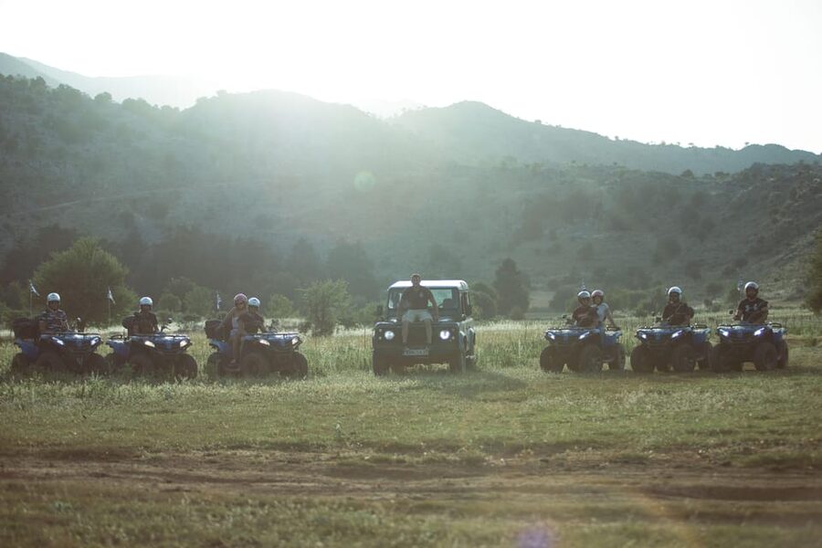 Georgioupolis Quad ATV Safari - Olive Oil Stops: From Old-Style Presses to Modern Production