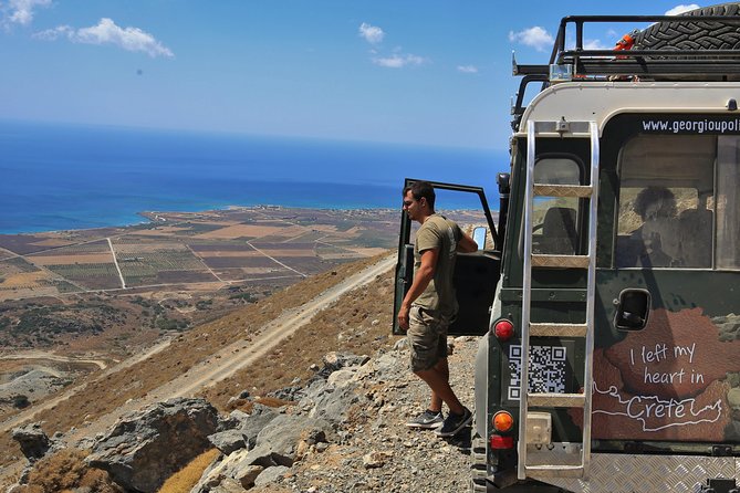 Georgioupolis Safari Off Road Tours Outdoor Activities Land Rover Defender - Myriokephala Monastery and a Village Café Break