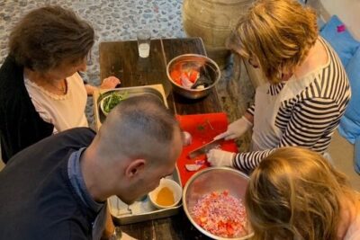 Greek Cuisine Cooking Class in Santorini with Recipes and Wine