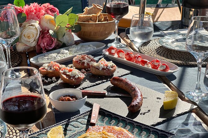 Greek Gastronomy & Wine Pairing Cruise with a Sommelier in Athens - Onboard Chef Cooking: What the Greek Lunch Actually Feels Like