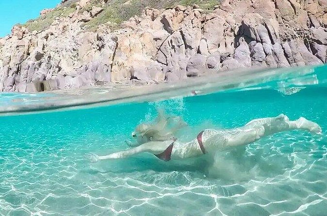 Half day adventure to Kleftiko bay and Open Bar with Lunch - Kalogries Beach: Short Swim With Crystal-Clear Water, Dessert Finish