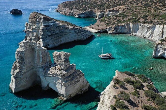 Half Day Boat Tour to Kleftiko Milos - Food and drinks on board: more than a snack, less than a meal