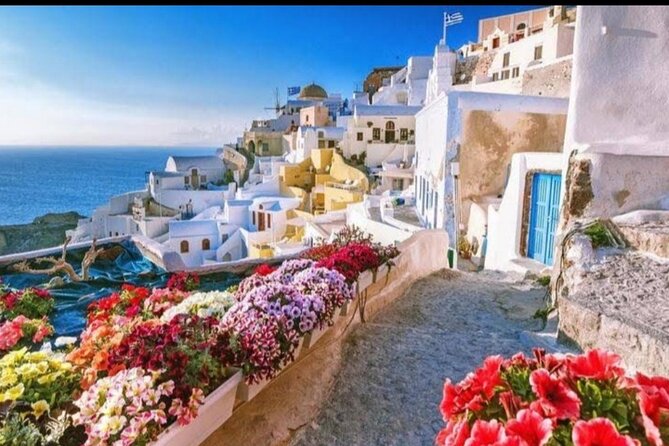 Half-Day Santorini Private Tour - Prophet Elias Monastery: the highest viewpoint for big-picture Santorini