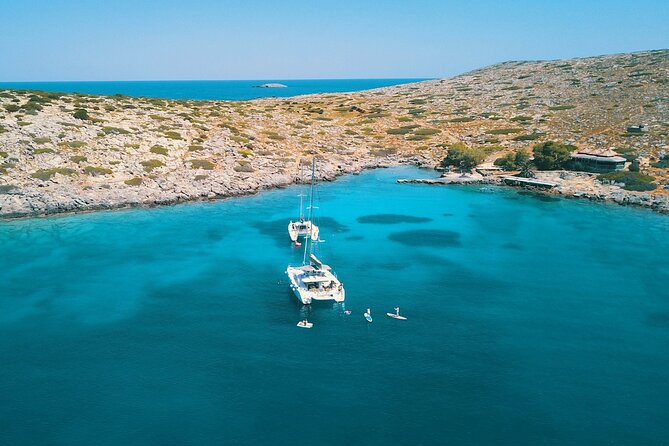 Heraklion: Catamaran Cruise to Dia with Sunset, Meal & Bar - Key highlights worth timing your day for