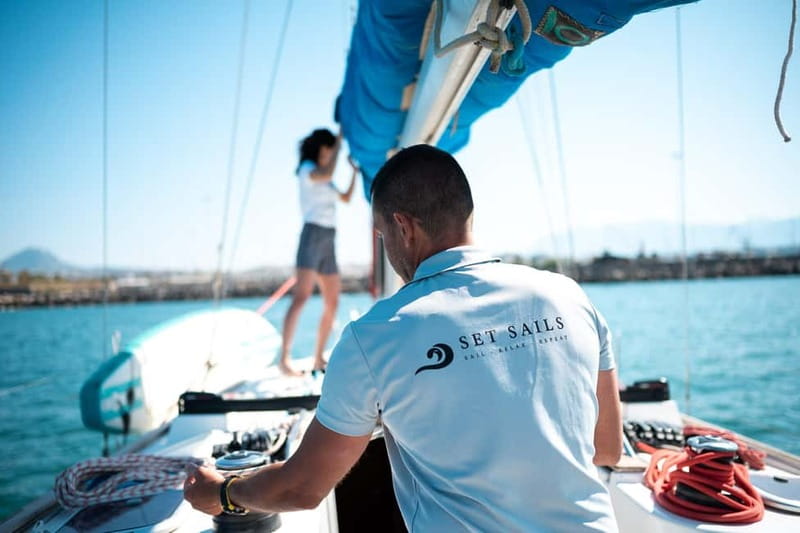 Heraklion: Dia Island Sunset Boat Tour with Dinner - The sailing stretch out of Heraklion Port