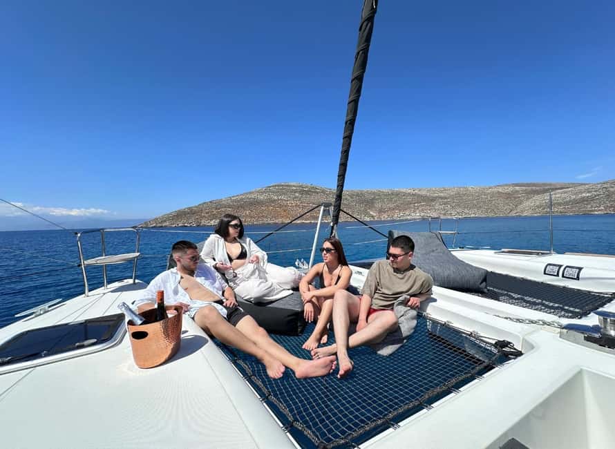 Heraklion Luxury Sailing Catamaran Dia Island | Gourmet Menu - Onboard Comfort Details That Matter More Than You Think