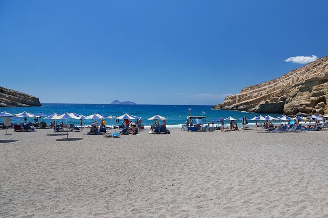 Heraklion: Matala Beach, Hippie Caves & Odigitria Monastery - Hippie caves ticket: see the cliffs without overpaying