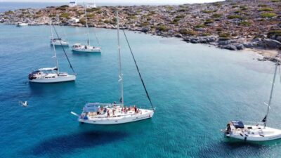 Sailboat Cruise to Dia Island with Drinks & Lunch