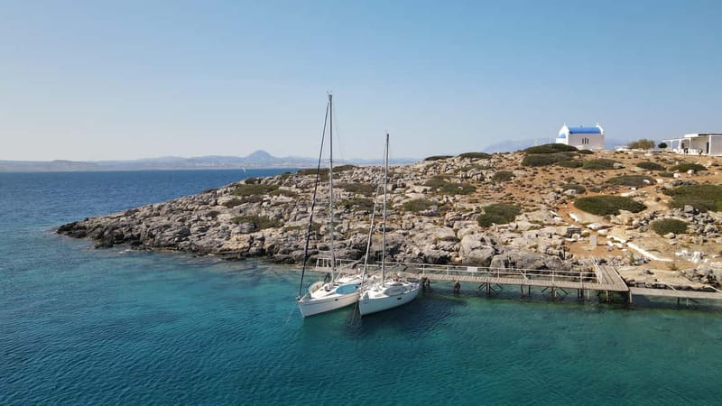 Heraklion: Sailing Trip to Dia Island with Lunch & Swimming - Sailing From Heraklion to Dia Island, Small Boat Energy