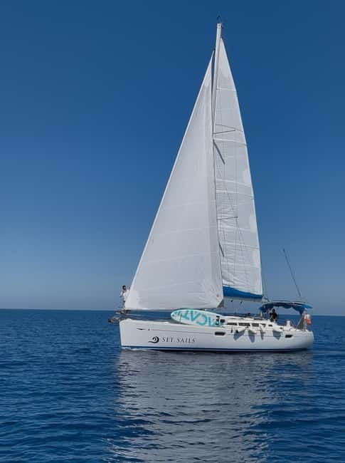 Heraklion: Sailing Trip to Dia Island with Lunch & Swimming - Dia Island Arrival: Saint George Bay and Your Water Time