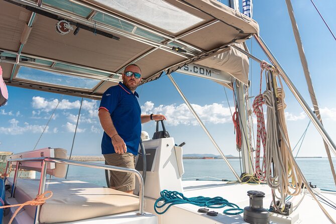 Hersonissos: Luxury Sunset Catamaran Cruise Sushi & Open Bar - Sushi, snacks, and the open bar: what the included food feels like