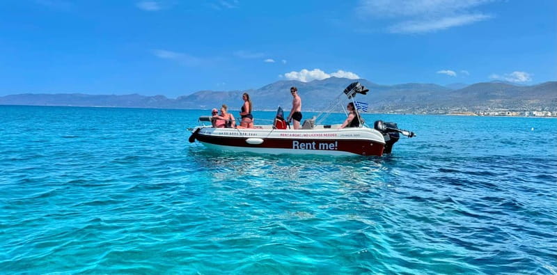 Hersonissos: Private Motorboat Rental - No License Required - Driving for First-Timers: What You’ll Be Doing on the Water