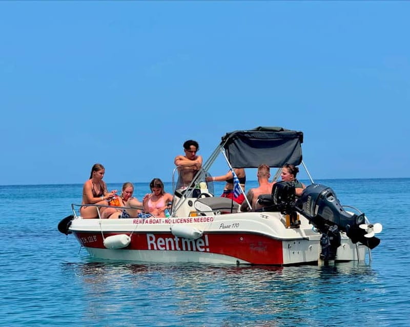 Hersonissos: Private Motorboat Rental - No License Required - Small Comfort Details That Add Up